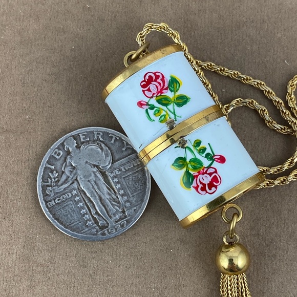 Vintage Bucherer Swiss Slide Watch and Necklace - Picture 14 of 14